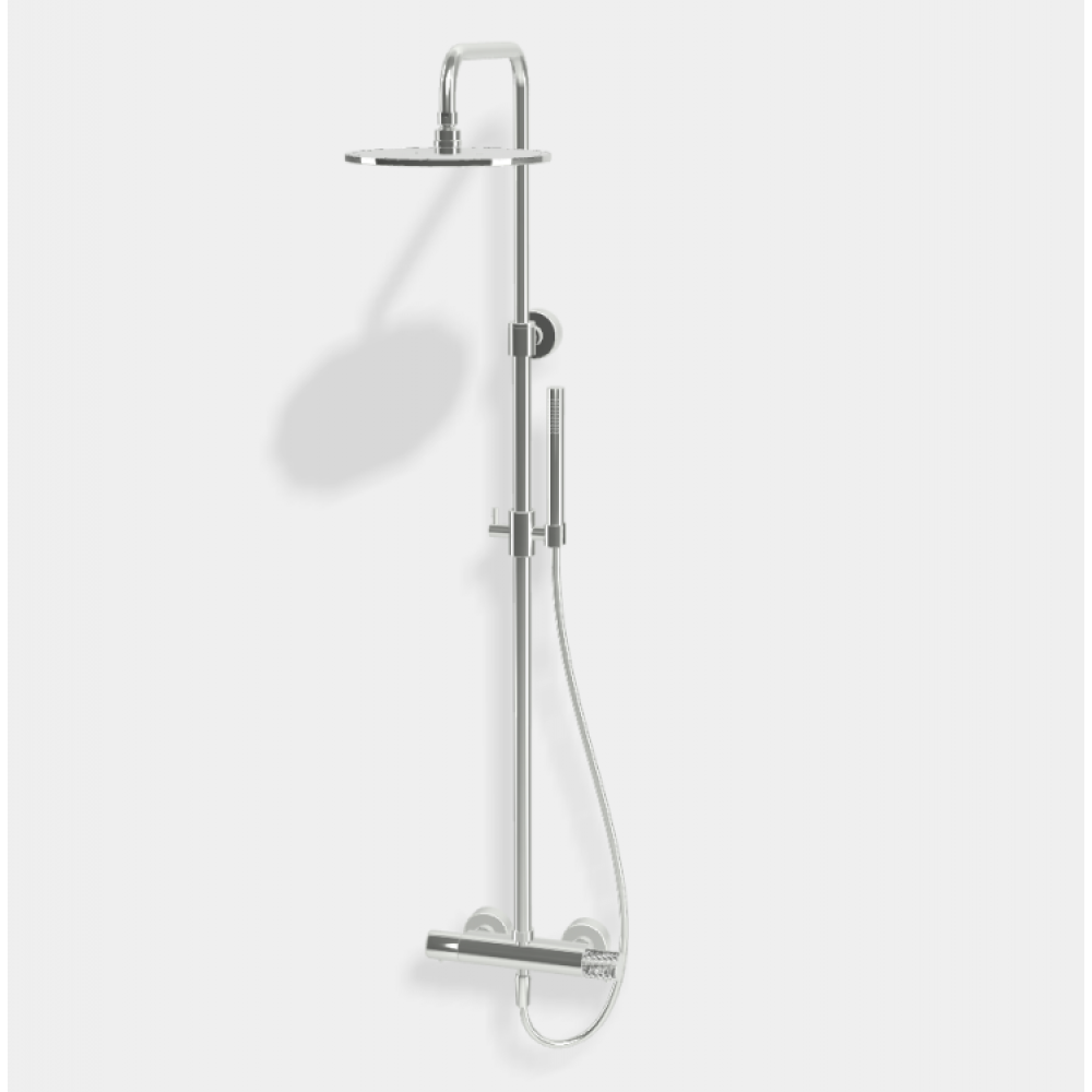 Душевая стойка, Fima Carlo Frattini, Shower column, X COLLECTION, цвет-хром