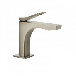 Смеситель для раковины, Gessi, Rilievo, цвет-Finox Brushed Nickel