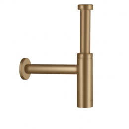 Сифон, Axor, Flowstar S, бутылочный, 1 1/4", цвет-шлифованная бронза