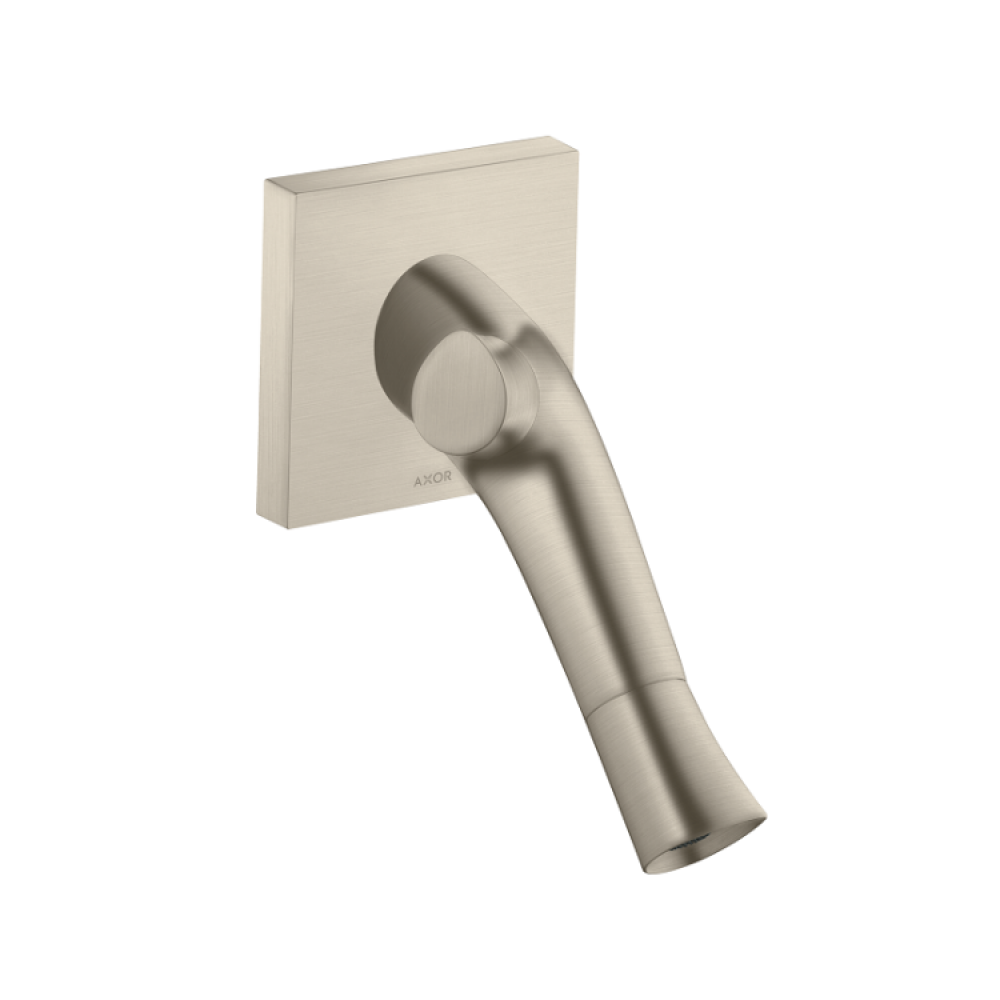 Смеситель для раковины, Axor, Axor Starck Organic, цвет-шлифованный никель