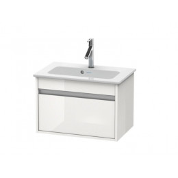 Тумба под раковину, Duravit, Ketho, шгв 600*385*410, раковина-необходимо заказать, цвет-белый глянцевый
