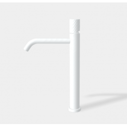 Смеситель для раковины, Fima Carlo Frattini, Spillo Tech,  X COLLECTION, цвет-белый матовый