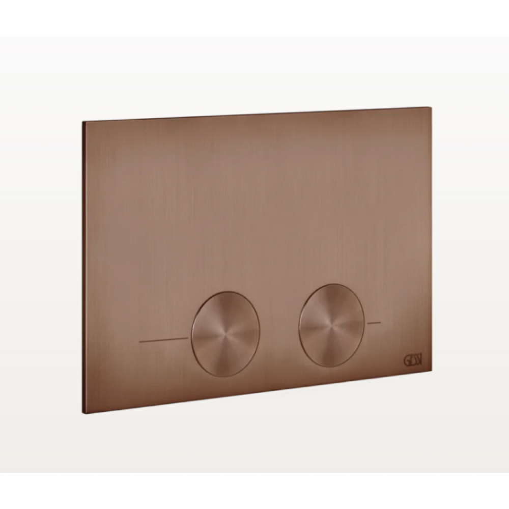 Клавиша смыва, Gessi, шгв 215*5*145, цвет-Copper Brushed PVD