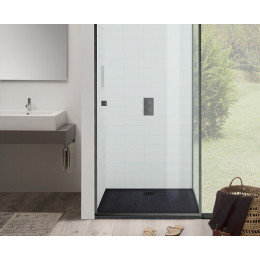 Душевой поддон, Globo, DOCCIAPIETRA, шгв 900*900*30, с антислипом, BATAFORM, цвет-чёрный
