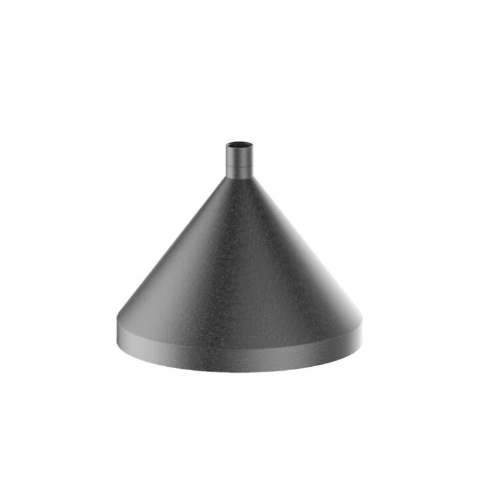 Верхний душ, Fantini, Fontane Bianche, шгв 200*200*158, цвет-Matt Gun Metal PVD