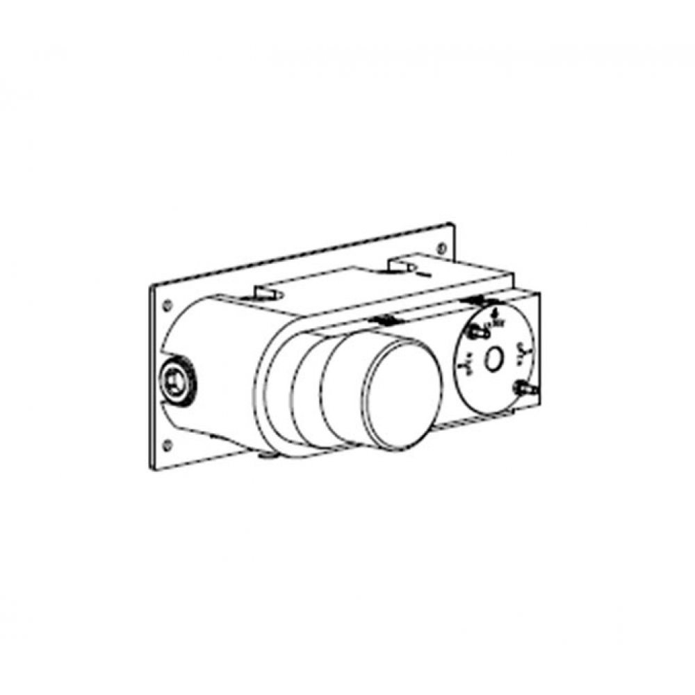 Внутренняя часть, Carimali, назначение-смеситель для душа, хром
