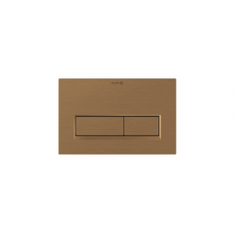 Клавиша смыва, Kludi, UNIFIX, для унитаза, шгв 244*9,3*160, подходит к Geberit Sigma, цвет-коричневый брашированный