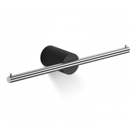 Бумагодержатель, Decor Walther, Stone, шгв 280*70*40, цвет-черный матовый/матовая сталь