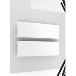 Полотенцесушитель, Antrax, Tavoletta, шгв 800*130*180, слева, кабель, цвет-белый матовый (Matt White, Bianco Opaco)