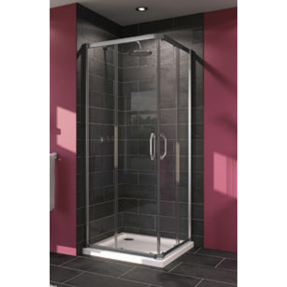 Душевое ограждение, Huppe, X1, шгв 900*1100*1900, серебристый глянцевый, цвет стекла-прозрачный