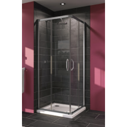 Душевое ограждение, Huppe, X1, шгв 900*1100*1900, серебристый глянцевый, цвет стекла-прозрачный