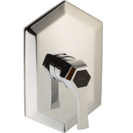 Смеситель для душа, Cisal, Chérie, цвет-Oro/Nero Opaco