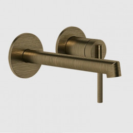 Смеситель для ванны и душа, Gessi, Ingranaggio, цвет-Antique Brass