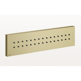 Форсунка боковая, Gessi, Body Jets, цвет-Brushed Brass PVD