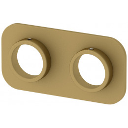 Отражатель, Сунержа, EU50, нержавеющая сталь, подключение-EU50, цвет-золото матовое