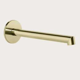 Излив, Gessi, Anello, цвет-Brass PVD