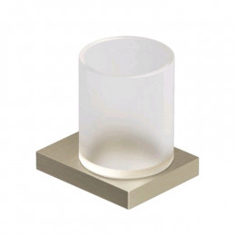 Стакан, Kludi, VELA C, шгв 78*96*100, цвет-никель брашированный