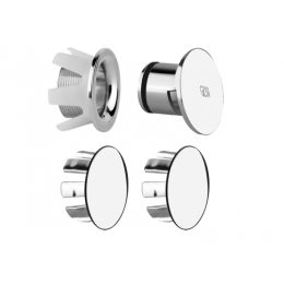 Пробка для перелива биде, Gessi, цвет-Copper Brushed PVD