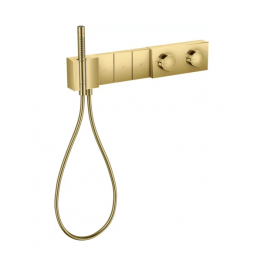 Смеситель для душа, Axor, Axor Edge, на 3 потребителя, цвет-полированное золото