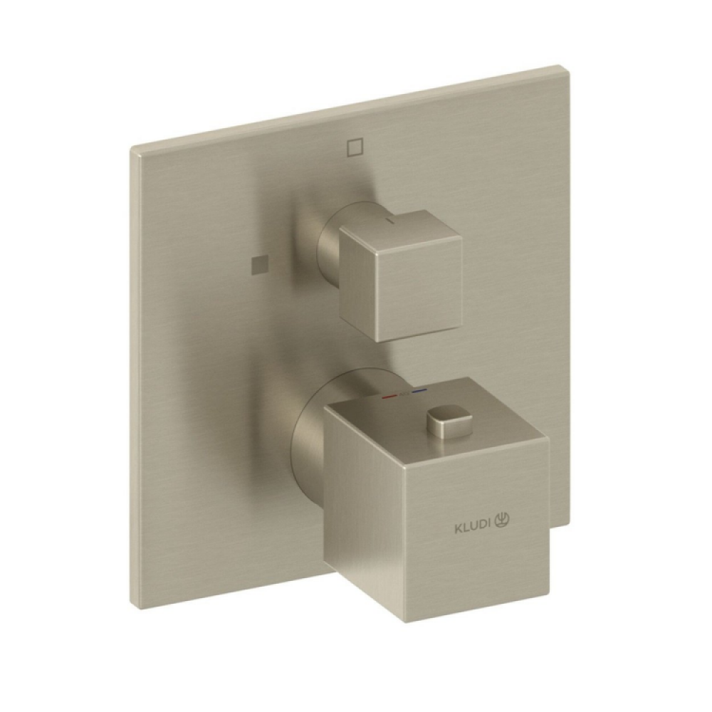 Смеситель для душа, Kludi, DECUS, на 1 потребитель, цвет-никель брашированный