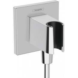 Шланговое подсоединение, Hansgrohe, Fixfit E, цвет-хром