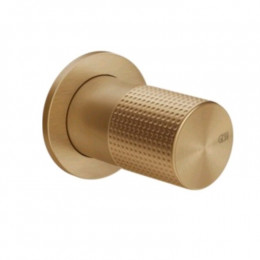 Смеситель для душа, Gessi, Habito Cesello, на 1 потребитель, цвет-Warm Bronze Brushed PVD