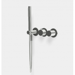 Смеситель для душа, Fima Carlo Frattini, Spillo Tech, G COLLECTION, на 2 потребителя, цвет-хром