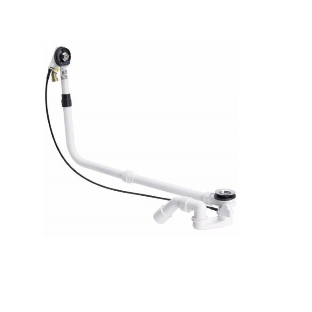 Слив-перелив, Bette, для ванны, цвет-белый