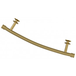 Полка выгнутая, Сунержа, материал-нержавеющая сталь, цвет-латунь состаренная