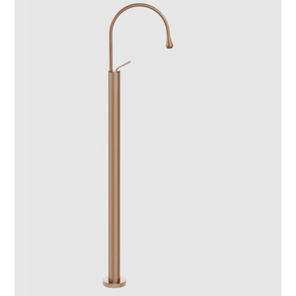 Смеситель для раковины, Gessi, Goссia, цвет-Copper Brushed GHRC