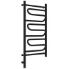 Полотенцесушитель, Сунержа, Элегия 3.0, шгв 432*120*924, нижнее слева, МЭМ, цвет-черный матовый