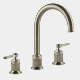 Смеситель для раковины, Gessi, VENTI20, цвет-Finox Brushed Nickel