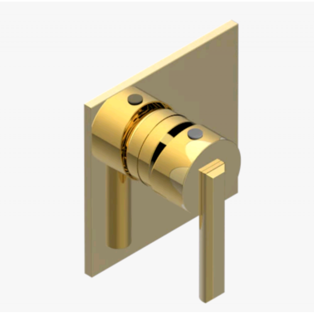 Смеситель для душа, THG, Nihal Blue porcelain, на 1 потребитель, цвет-золото светлое (Light Gold)
