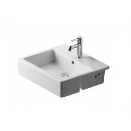 Раковина, Duravit, Vero, шгв 550*470*170, отверстия для смесителя-1, цвет-белый