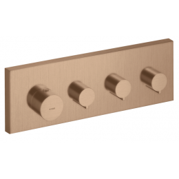 Смеситель для душа, Hansgrohe, Axor ShowerSolutions, цвет-шлифованное красное золото