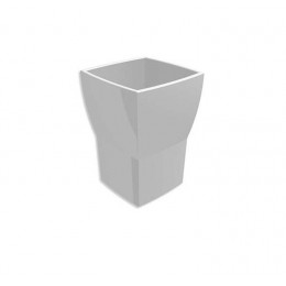 Стакан, Bertocci, Grace, шгв 80*80*110, цвет-белый