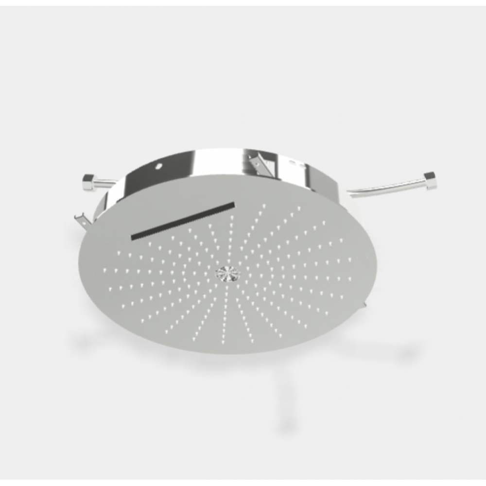 Верхний душ, Fima Carlo Frattini, Showerhead, 400*400, цвет-хром