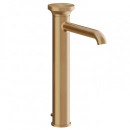 Смеситель для раковины, Gessi, Origini, цвет-Warm Bronze Brushed PVD