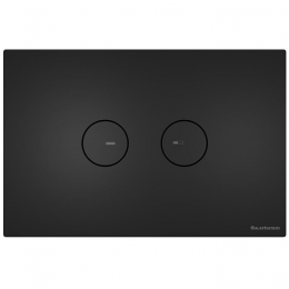 Клавиша смыва, Artceram, Inox 715, для унитаза, шгв 245*5.5*165, цвет-черный металл брашированный PVD