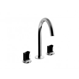 Смеситель для раковины, Fantini, Venezia, цвет-Matt Gun Metal PVD