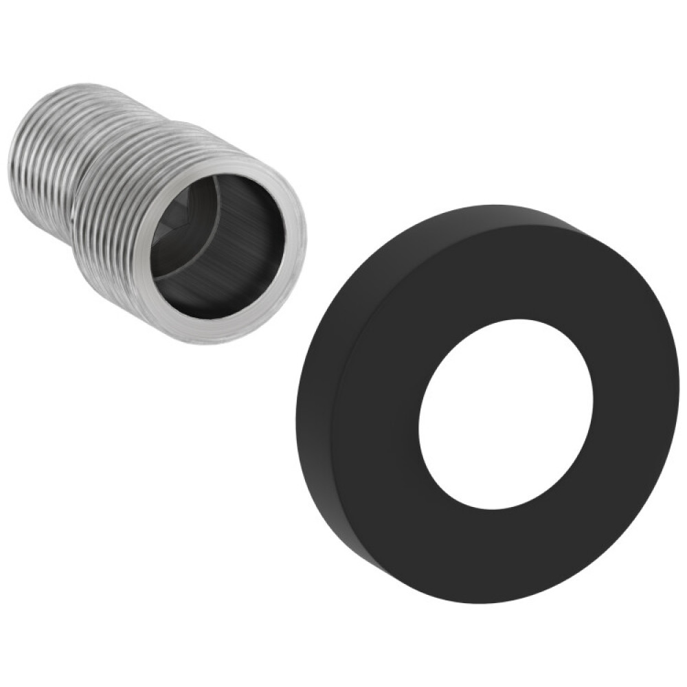 Отражатель, Сунержа, TUBE, с эксцентриком, материал-нержавеющая сталь, цвет-матовый чёрный