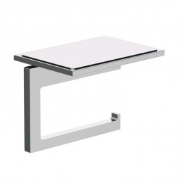 Бумагодержатель, Kludi, VELA C, без крышки, с полкой, шгв 139*97*109, цвет-хром