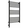 Полотенцесушитель, Сунержа, Богема 3.0, прямая, шгв 532*75*924, нижнее слева, МЭМ, цвет-черный матовый