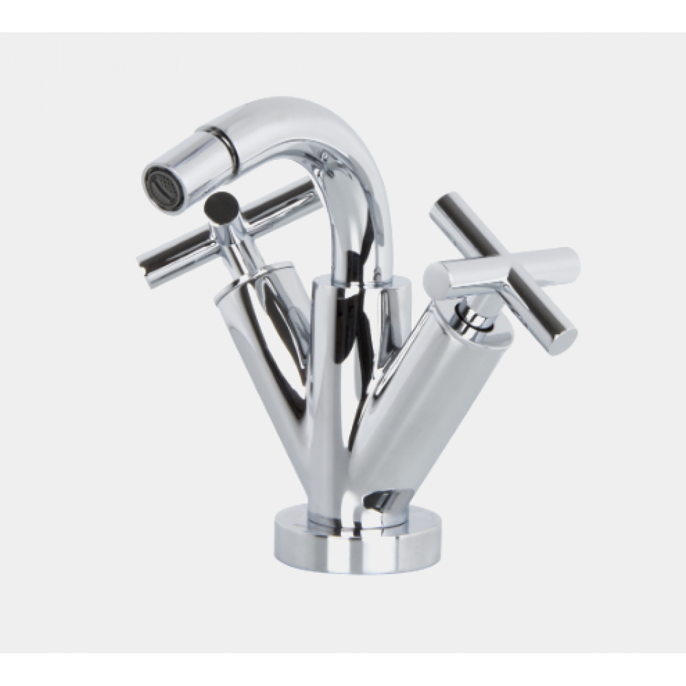 Смеситель для биде, Fima Carlo Frattini, Maxima, цвет-шампань брашированная