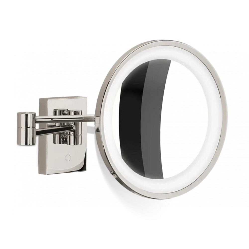 Косметическое зеркало, Decor Walther, BS, с подсветкой, цвет-никель полированный