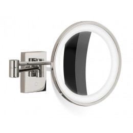 Косметическое зеркало, Decor Walther, BS, с подсветкой, цвет-никель полированный