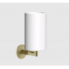 Стакан, Gessi, Ingranaggio, шгв 75*107*171, цвет-белый/Brushed Brass PVD
