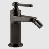 Смеситель для биде, Gessi, VENTI20, цвет-Black Metal Brushed PVD