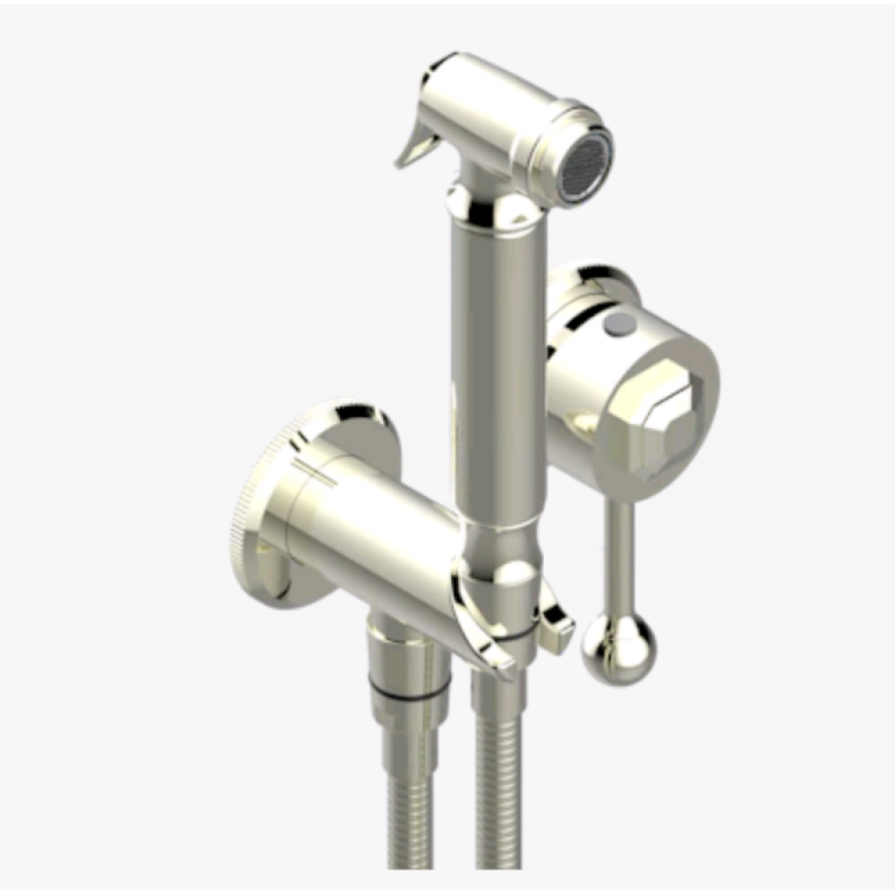 Гигиенический душ, THG, Art Deco, цвет-никель