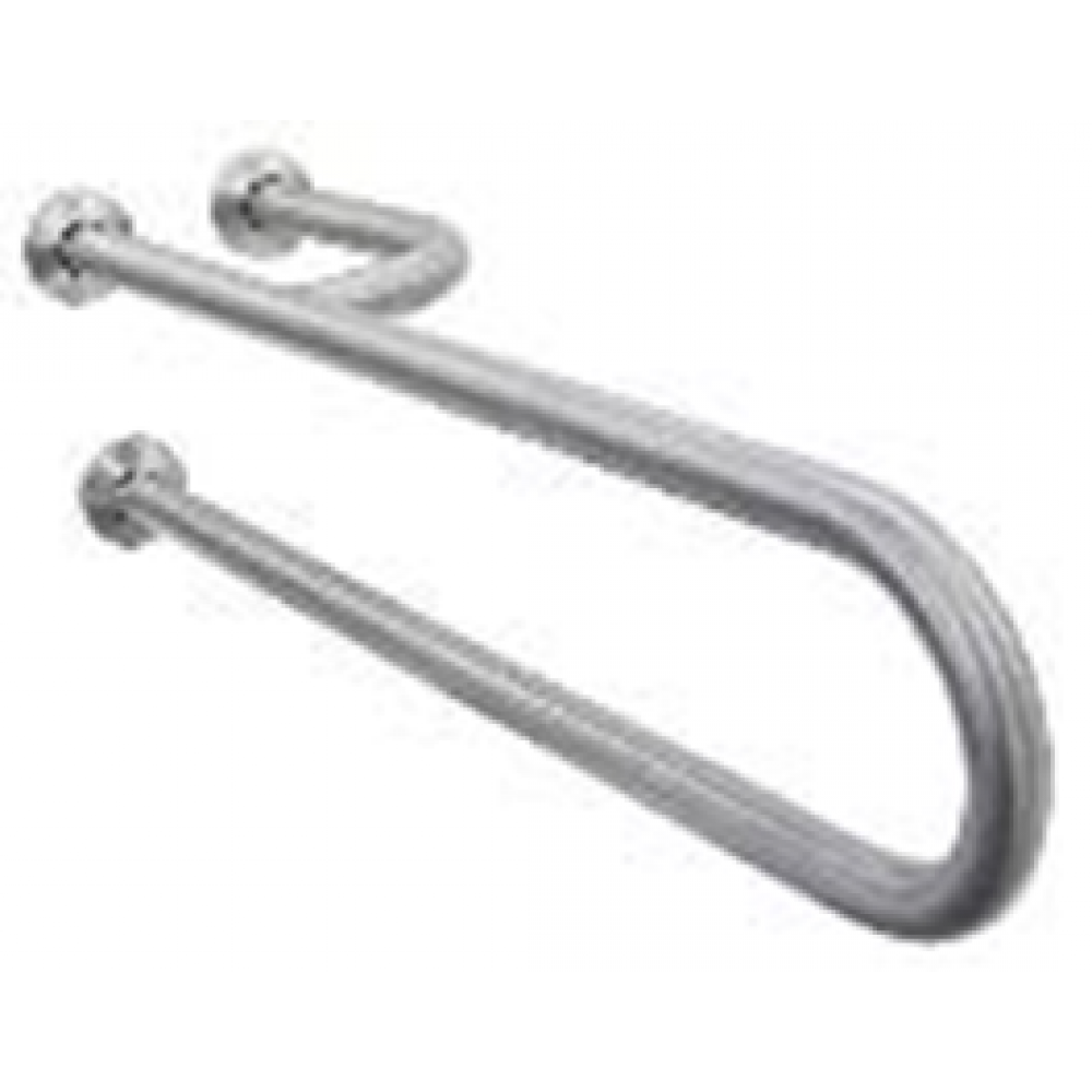 Поручень, Nofer, г 600, правый, цвет-сталь